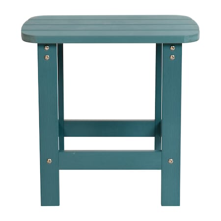Flash Furniture Sea Foam Adirondack Rockers & 1 Side Table, PK 2 JJ-C14705-2-T14001-SFM-GG